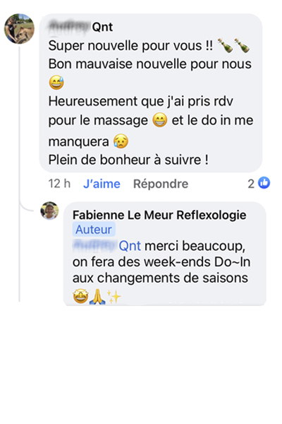 Témoignage massage - Fabienne Le Meur